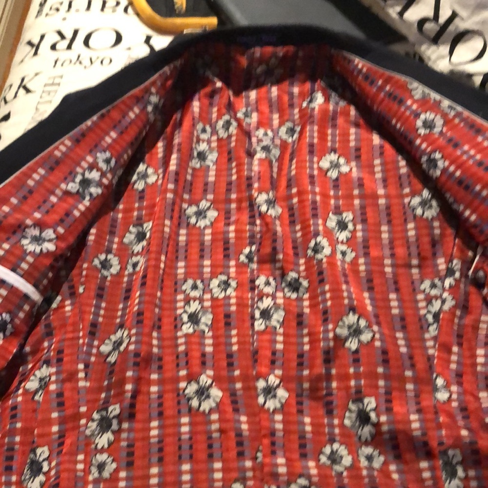 Paisley&gray blue blazer - Picture 3 of 5